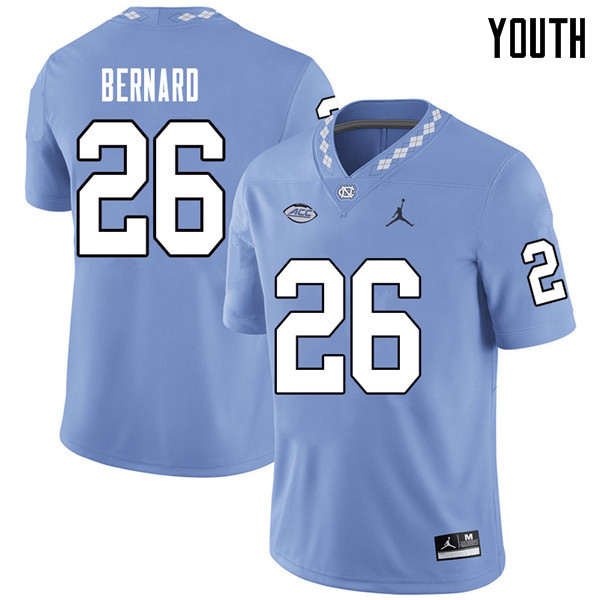 Jordan Brand Youth #26 Giovani Bernard North Carolina Tar Heels College Football Jerseys Sale-Caroli